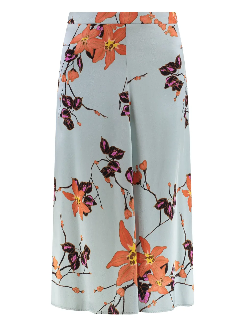 

Миди-юбка с цветочным принтом ETRO, синий