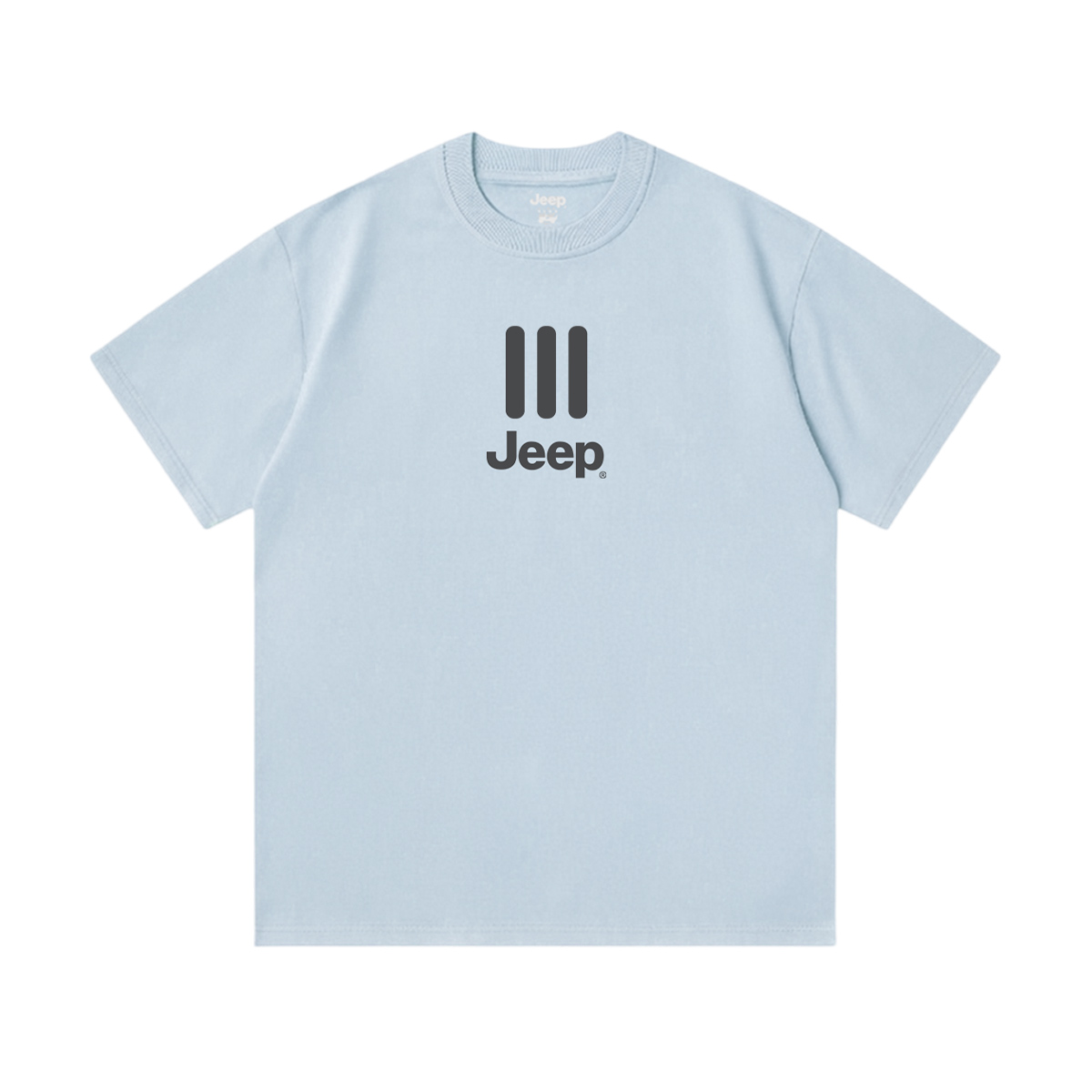 

Футболка унисекс Crew Neck Moderate Jeep, sky синий