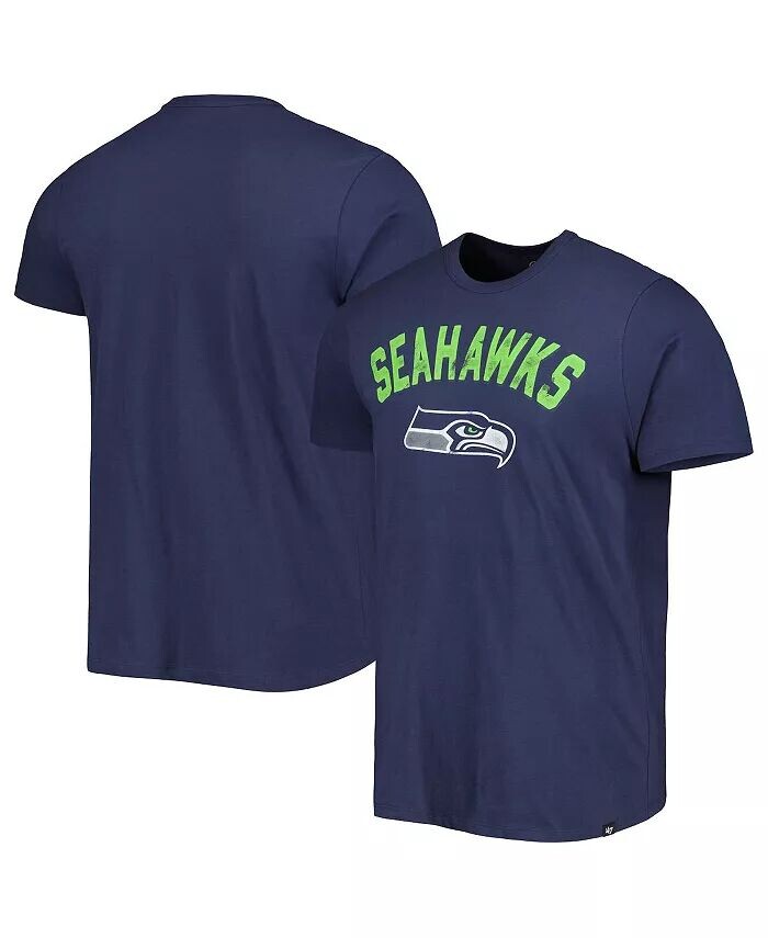 

Мужская темно-синяя футболка College Seattle Seahawks All Arch Franklin '47 Brand, синий