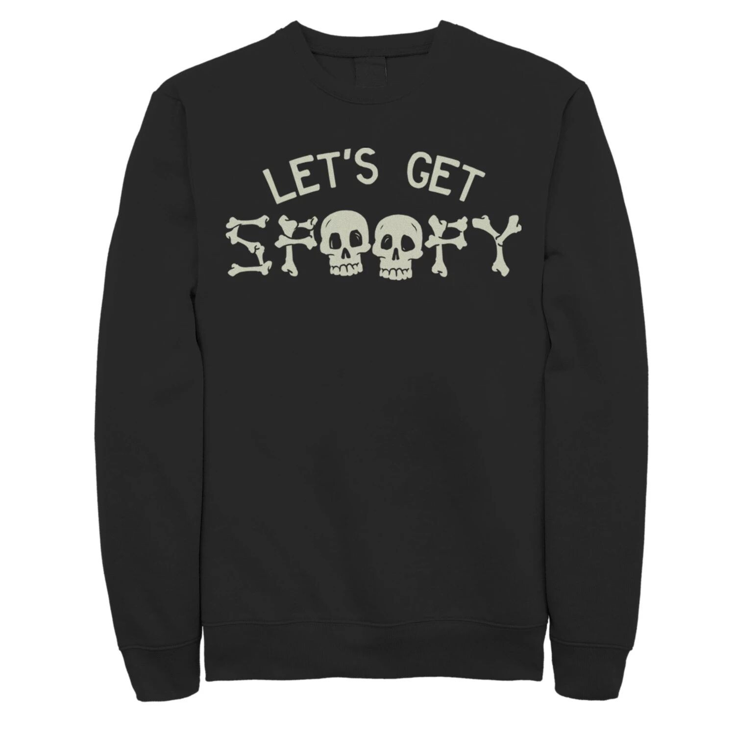 

Мужской свитшот Get Spoopy Skull Licensed Character