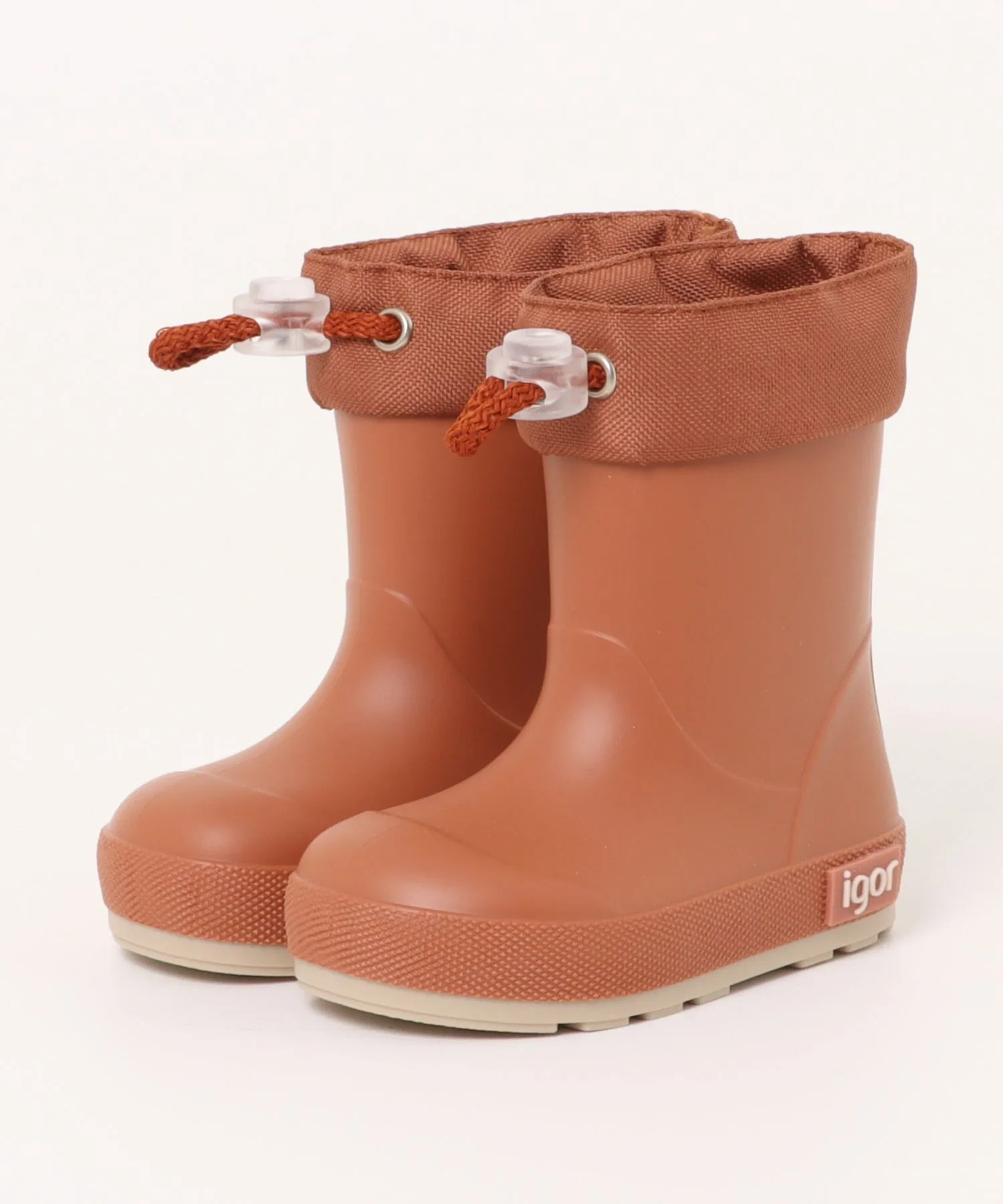 Детские дождевые туфли из PVC YOGI DK igor оранжевые