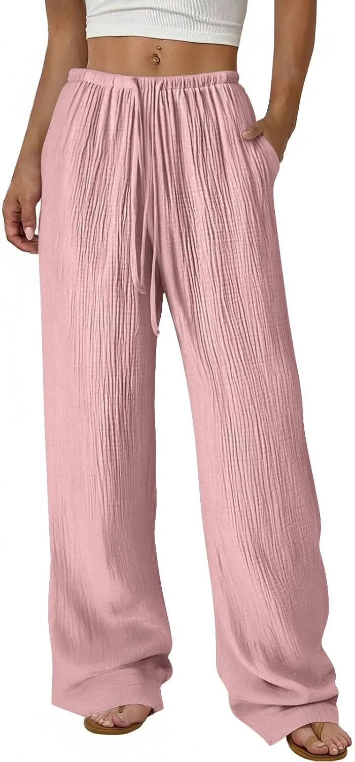 

Женские широкие брюки палаццо Plus Size Casual