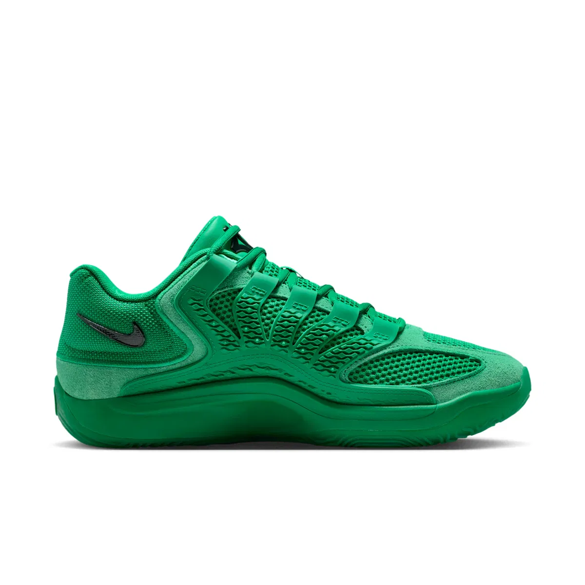 Мужские баскетбольные кроссовки KD18 с предупреждающей этикеткой Nike, зеленый — фото 3