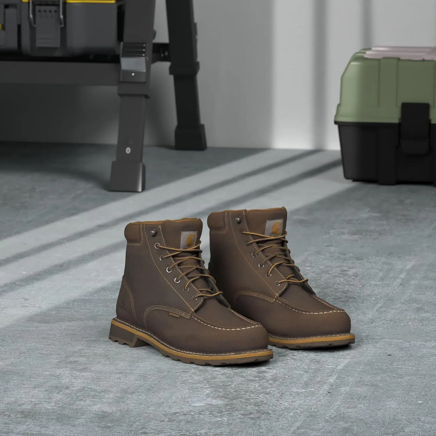Ботинки Carhartt, Brown Dark Bison Oil Tanned — фото 2