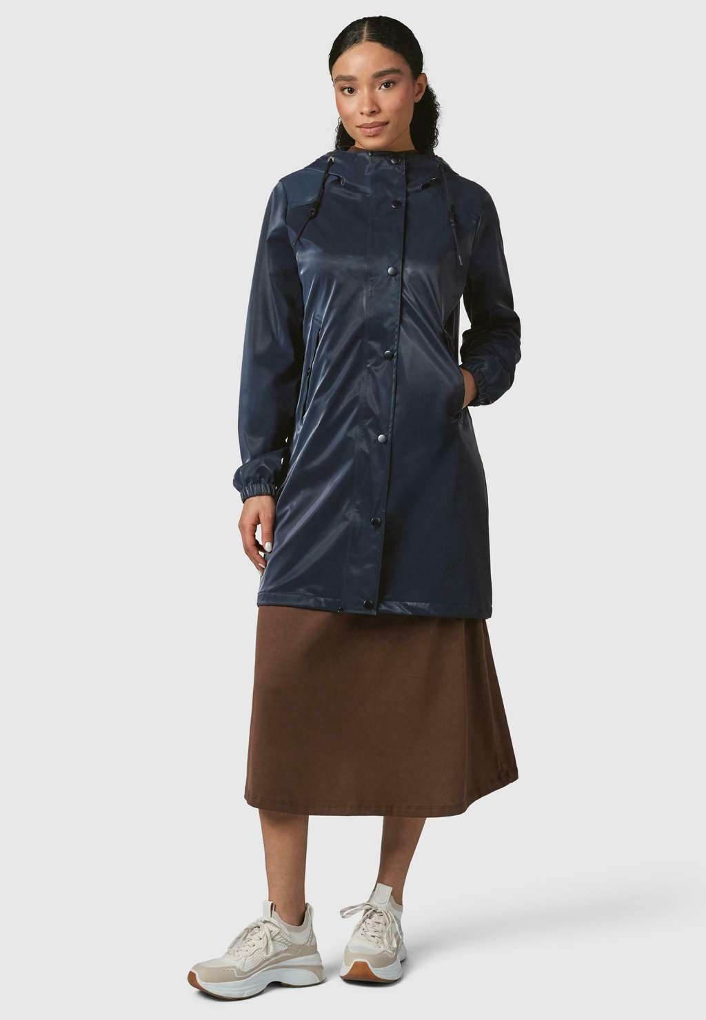 

Парка HUSTY RAINY - Waterproof jacket Ragwear, темно-синий