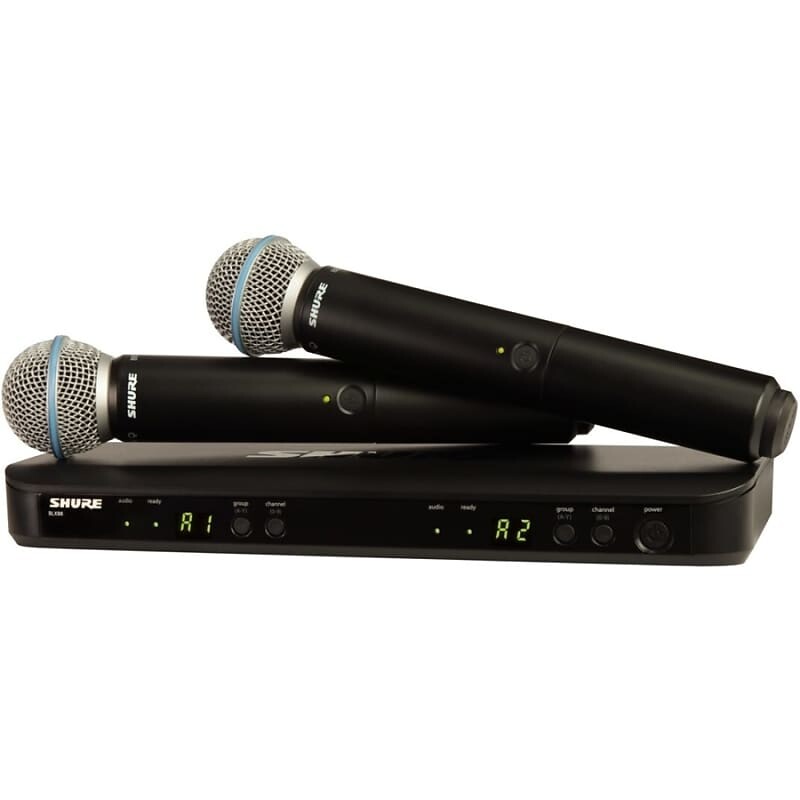 

Микрофон Shure BLX288/B58-H10