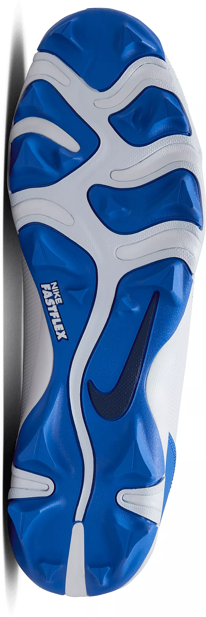 Мужские бейсбольные бутсы Nike Force Trout 9 Keystone RM, белый/темно-синий/серый — фото 2