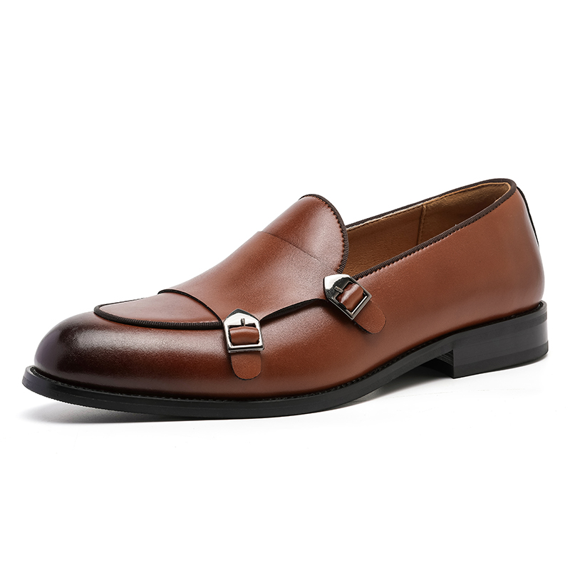 

A fairy tale of a pair of shoes Коричневые мужские повседневные туфли, цвет Brown
