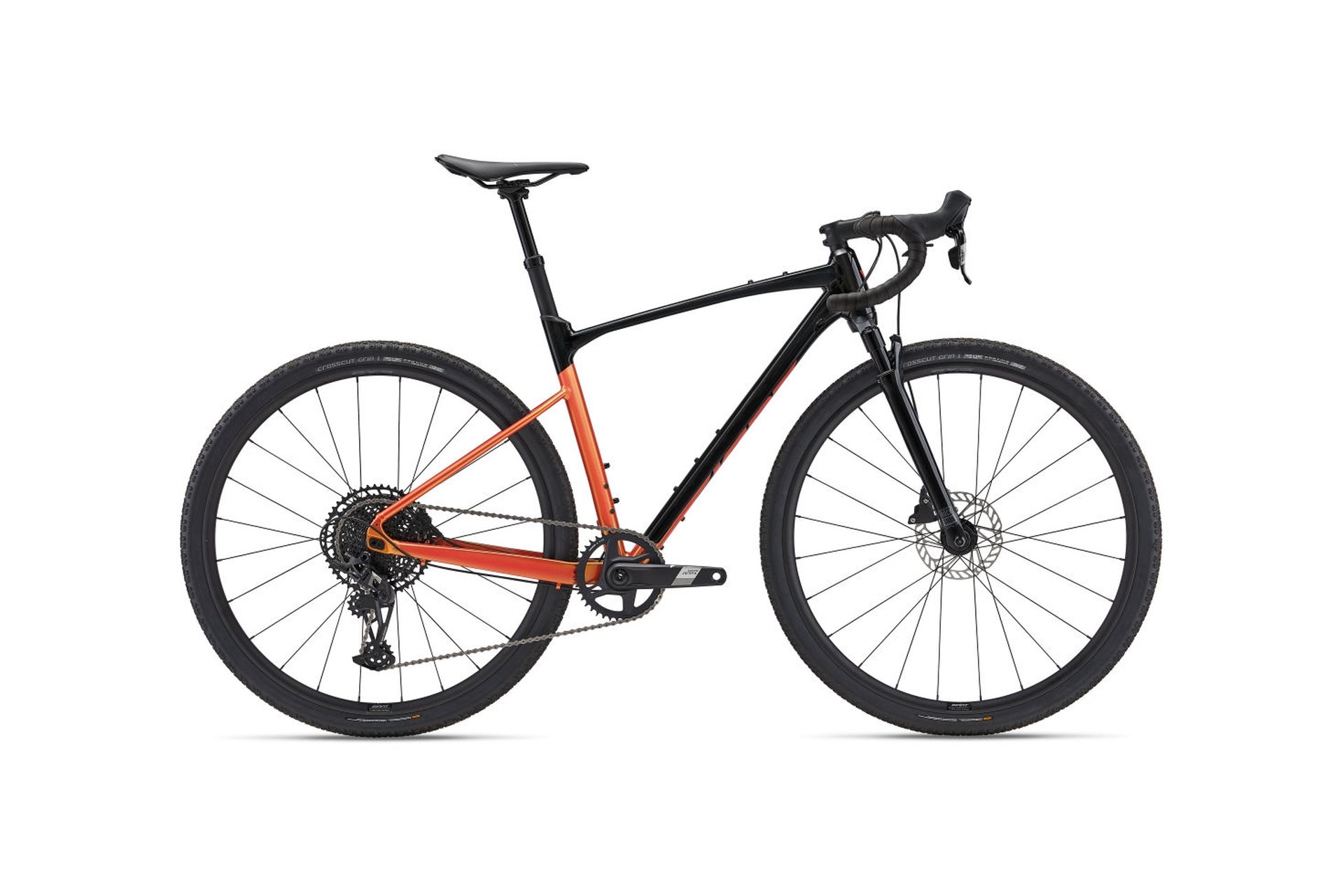 

Гравийный велосипед Giant Revolt x 1 - 28 дюймов - diamant, schwarz | panther / helios orange