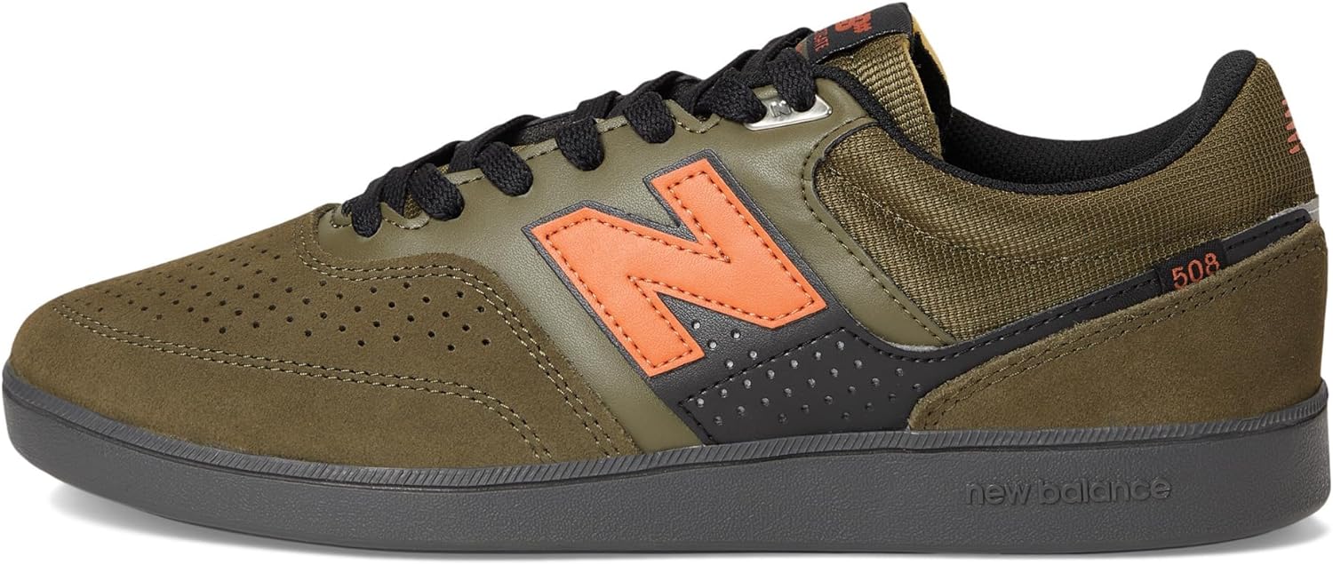Кроссовки New Balance 480 V1 для мужчин и женщин, оливковый — фото 4