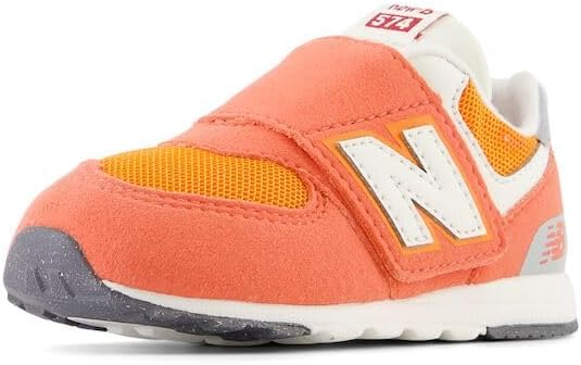 

Кроссовки New Balance 574 New-b для маленьких мальчиков на липучке, белый/красный