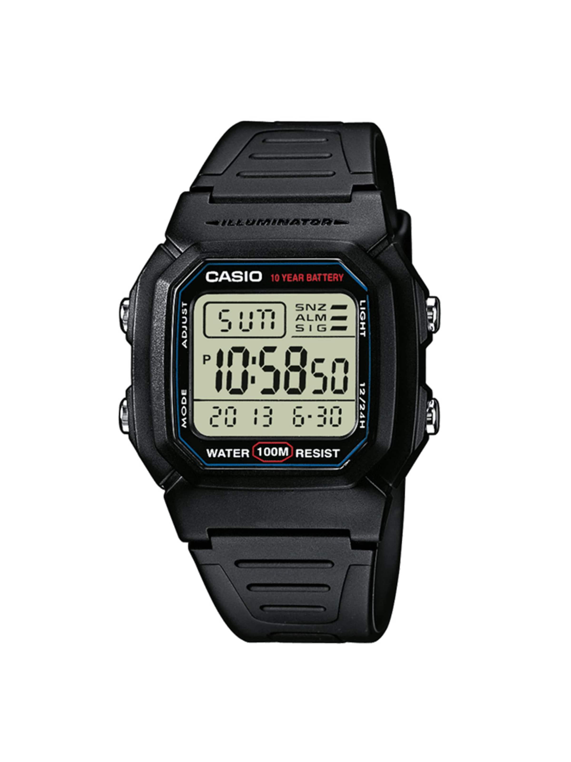 

CASIO Цифровые часы в черном цвете