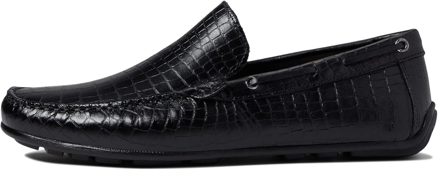 

Мужские повседневные слипоны-лоферы из натуральной кожи венецианского стиля Marc Joseph New York, черный