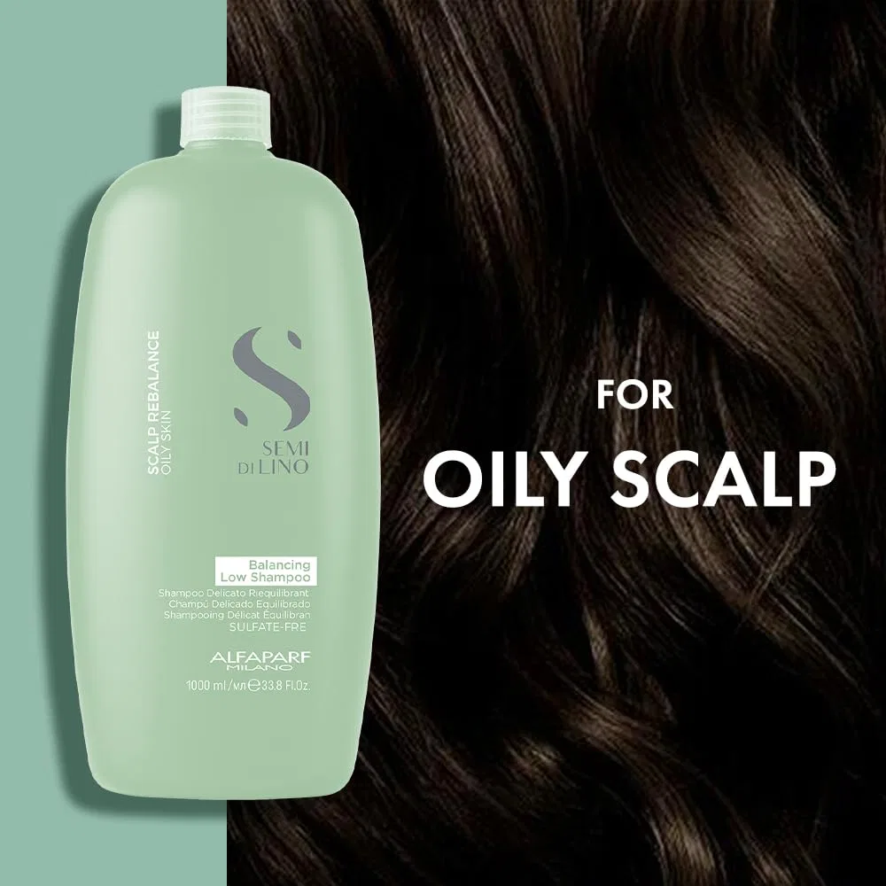 Очищающий шампунь Semi Di Lino Scalp Rebalance Purifying Low Shampoo от AlfaParf Milano Alfaparf Milano — фото 3