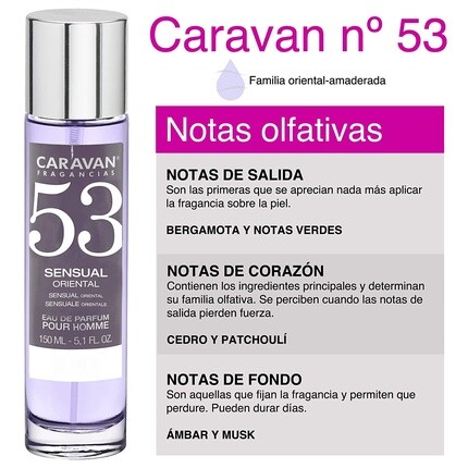 CARAVAN FRAGANCIAS No. 53 Парфюмированная вода-спрей для мужчин 150 мл — фото 2