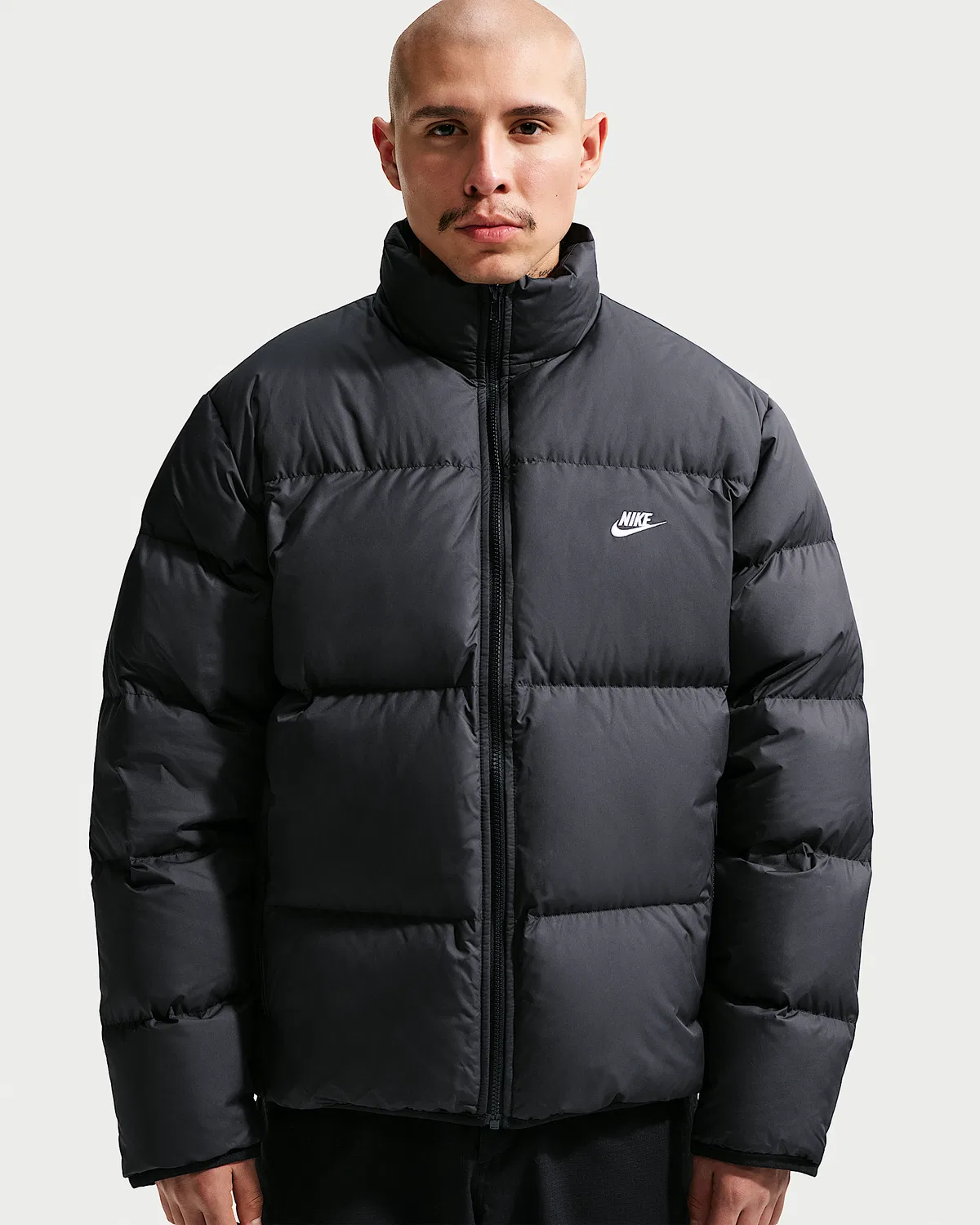 Мужская пуховая куртка Therma-FIT Nike Sportswear Club, Black/White