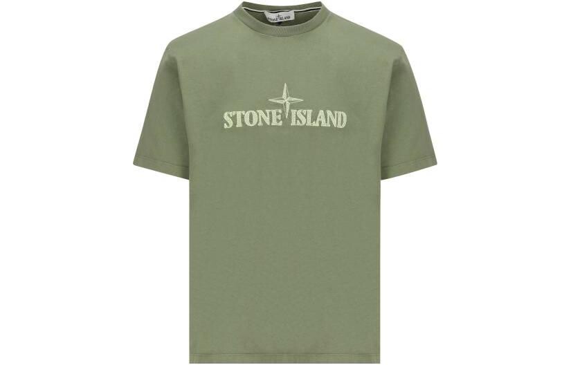 

Футболка мужская Stone Island, зеленый