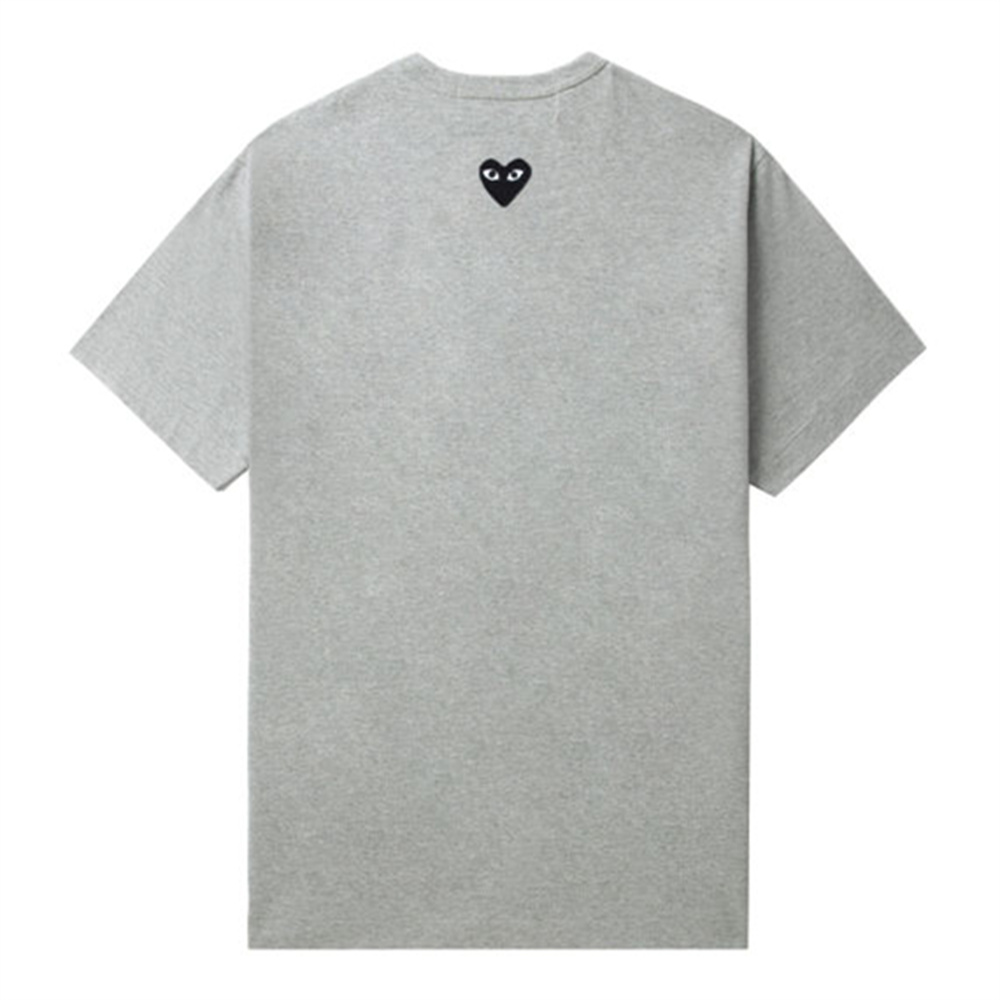 

Футболка с принтом на спине CDG Play, серая