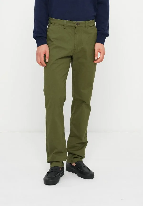 Классические брюки прямого кроя Gap, Army Jacket Green