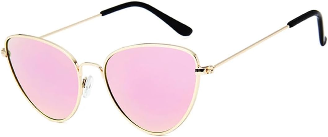 

Солнцезащитные очки с защитой UV400 | «Кошачий глаз», прозрачная красная металлическая оправа | для женщин и мужчин, для занятий спортом на открытом воздухе и вождения DSVIGF, C04