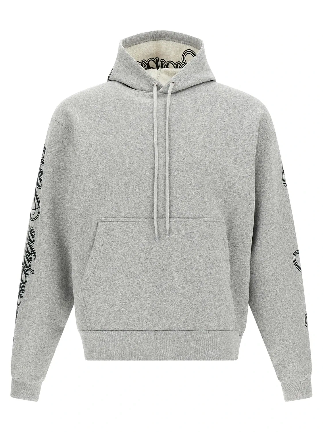Худи «Cursive» BALENCIAGA, серый