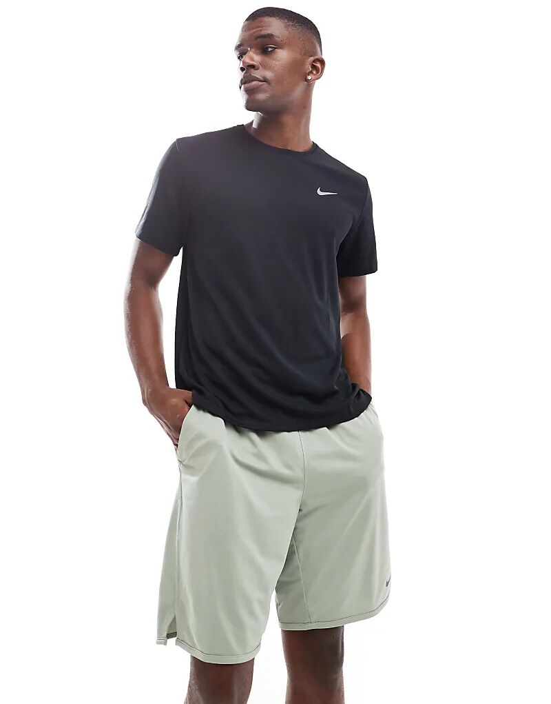 

Трикотажные шорты Dri-Fit Totality длиной 9 дюймов светло-зеленого цвета Nike Training