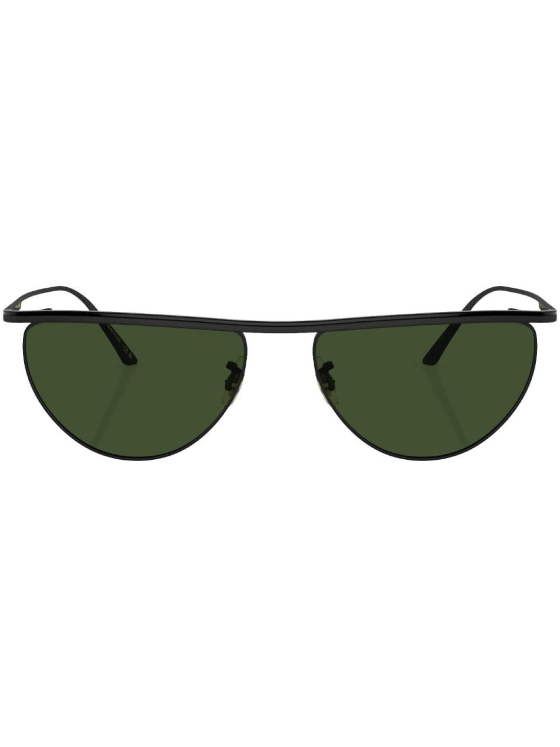 

Oliver Peoples солнцезащитные очки 1984C в круглой оправе, черный