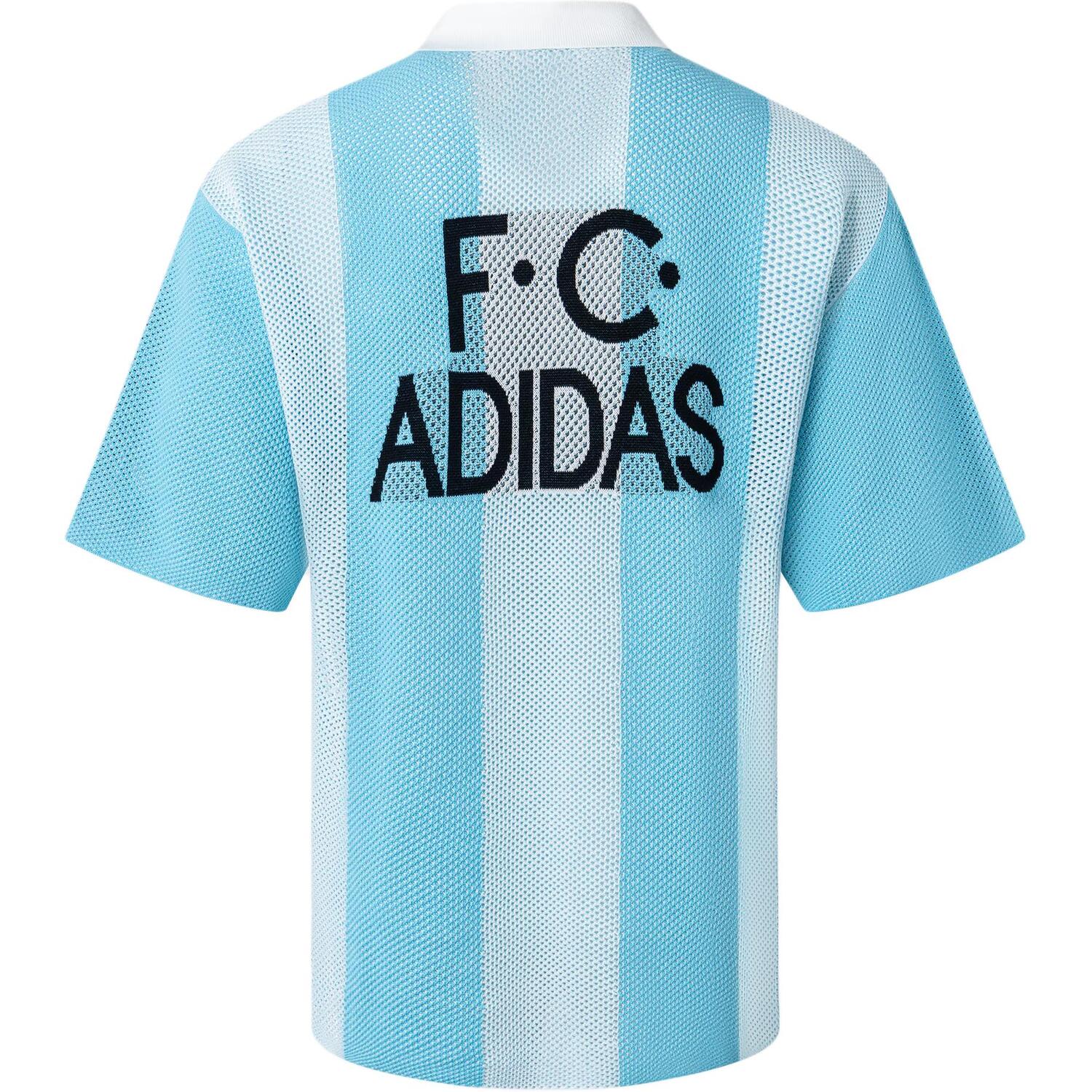 Adidas Originals Футболка-поло BLOKECORE с коротким рукавом, унисекс, светло-зеленая — фото 4