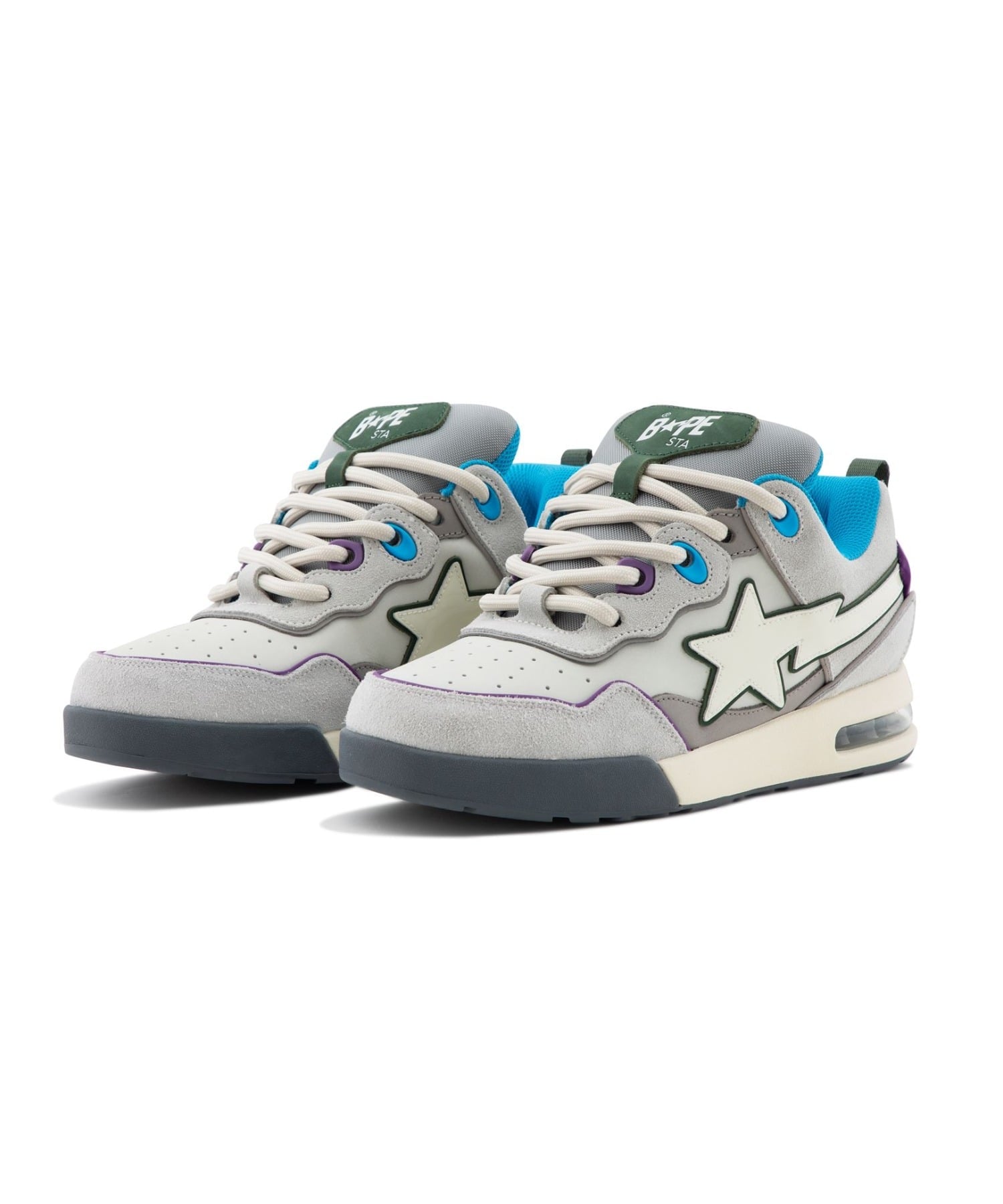 BAPE FLIP STA #2 A BATHING APE, GRAY