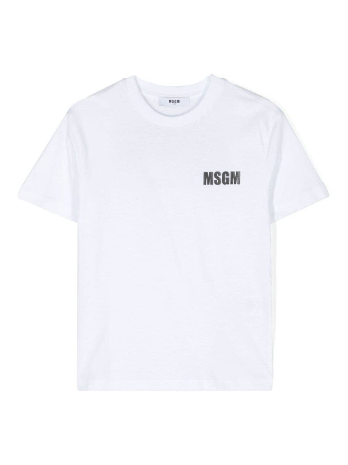 

MSGM Kids футболка с логотипом, белый