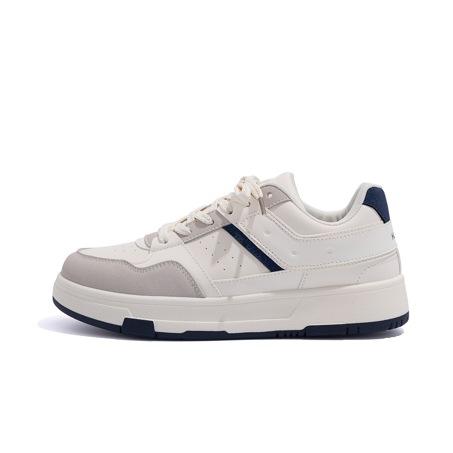 

Кроссовки HUANQIU Skateboarding Shoes Men Low-top Beige/Blue, бежевый/синий