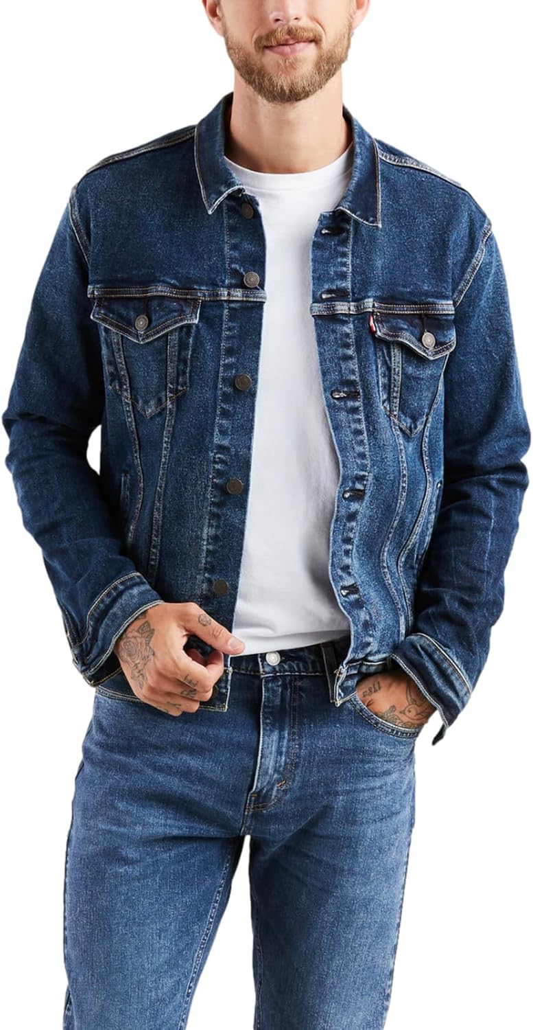 Мужская куртка Trucker Levi's (также доступна в размерах Big и Tall), (New) Colusa/Stretch — фото 3