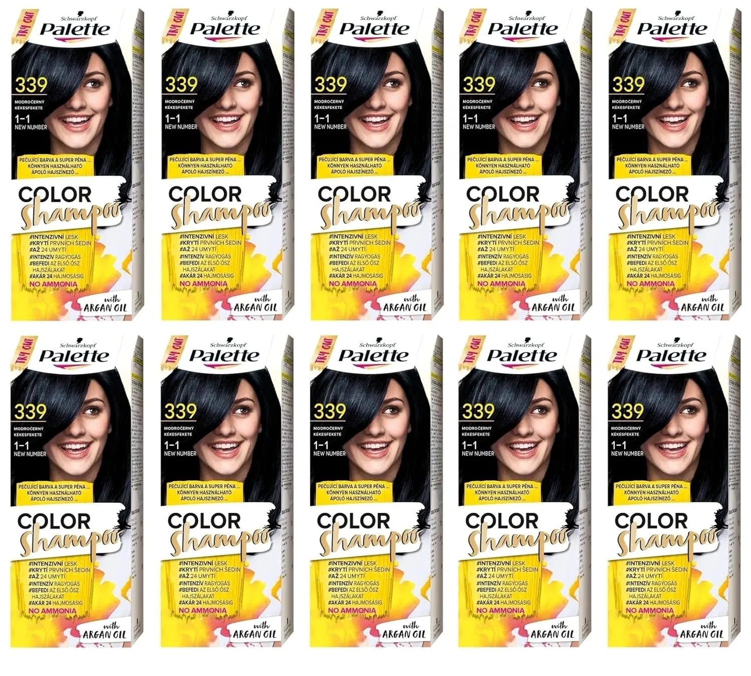 Шампунь-краска для волос «Palette Colour Shampoo» Palette