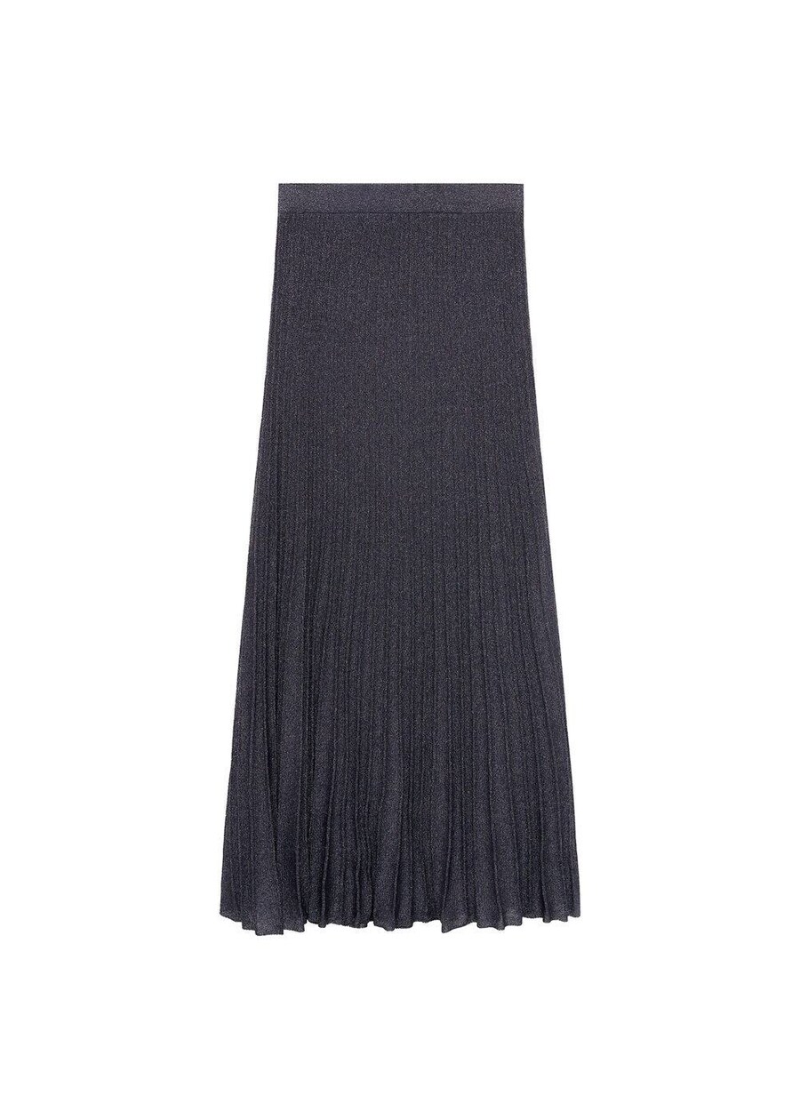 

Макси юбка MANGO Gossip-A, marine blue
