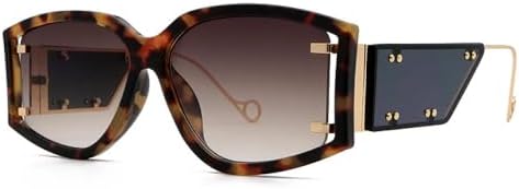 

Винтажные металлические квадратные солнцезащитные очки без оправы для мужчин и женщин, модные солнцезащитные очки UV400 в стиле ретро, ​​панк, для путешествий, C3, один размер MTZJH, One Color