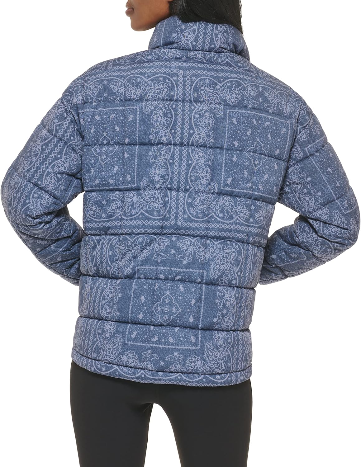 Женская стеганая куртка Levi's Box, Faded Blue Bandana — фото 4