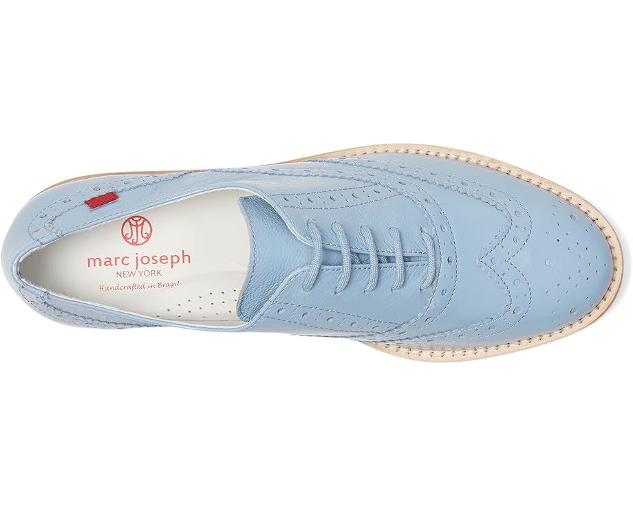 Оксфорды Marc Joseph New York Central Park West 2.0, цвет Sky Blue Svelte Patent — фото 2