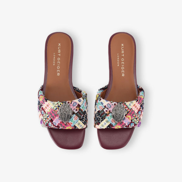 Сандалии Kurt Geiger London, винный — фото 2