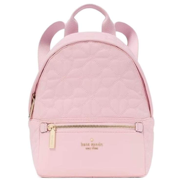 

Kate Spade Розовый женский рюкзак малого размера из ткани с цветочным принтом