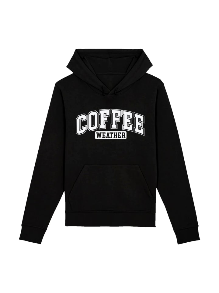 

Пуловер F4NT4STIC Hoodie Coffee Weather Winter Holiday Weihnachten, черный