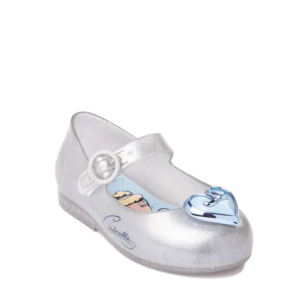 

Балетки Mini Melissa + Disney Sweet Love Princess Ballet Flat, серебряный
