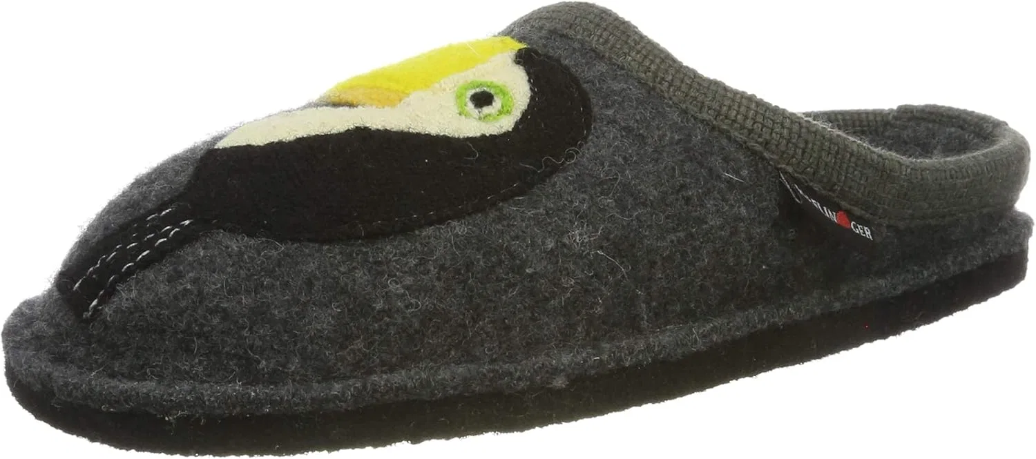 HAFLINGER Унисекс тапочки Flair Tucan, Grey