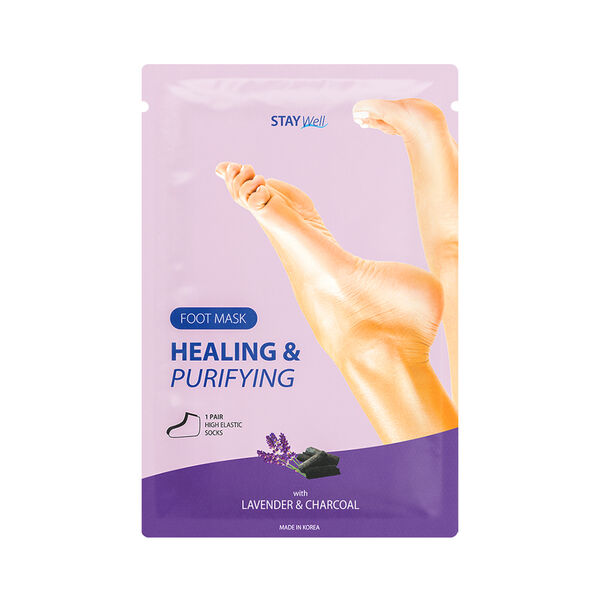 

Очищающая маска для ног, 1 шт. Stay Well Healing&Purifying