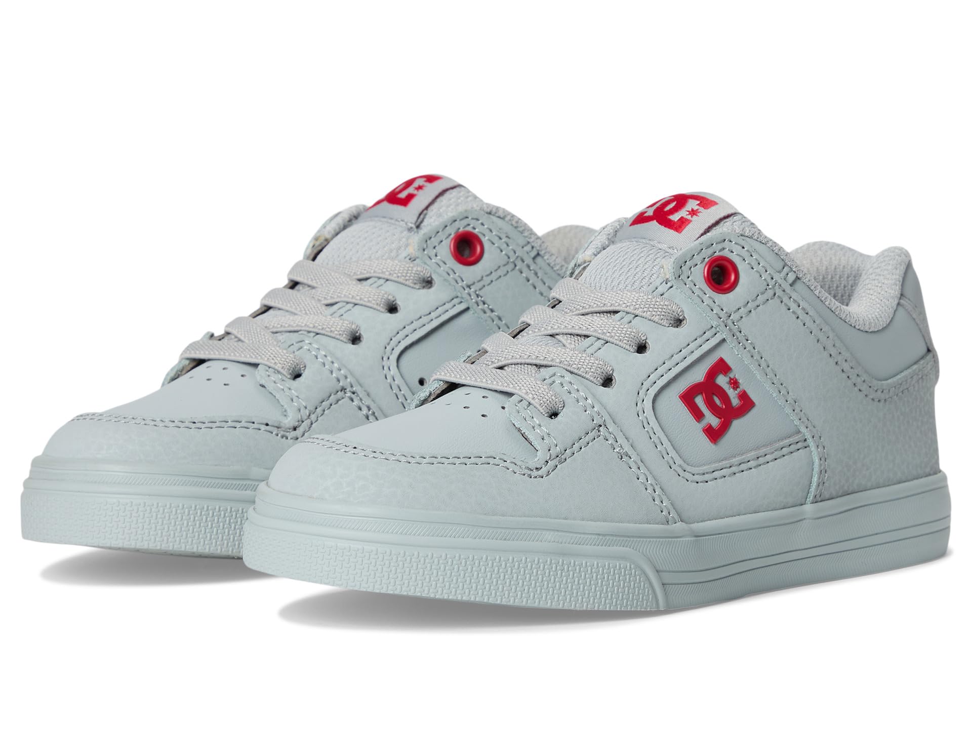 

Кроссовки DC Kids Pure Elastic, Grey/Grey/Red 2