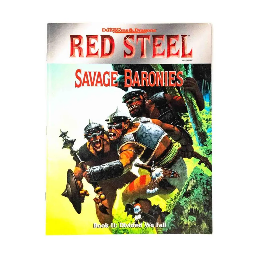 

Red Steel - Savage Baronies - Book II Only!, Advanced Dungeons & Dragons (2nd Edition) - Box Sets, мягкая обложка