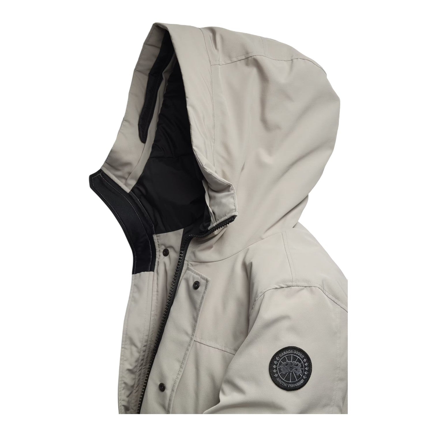 Парка Canada Goose Langford Black Label 'Limestone' — фото 4