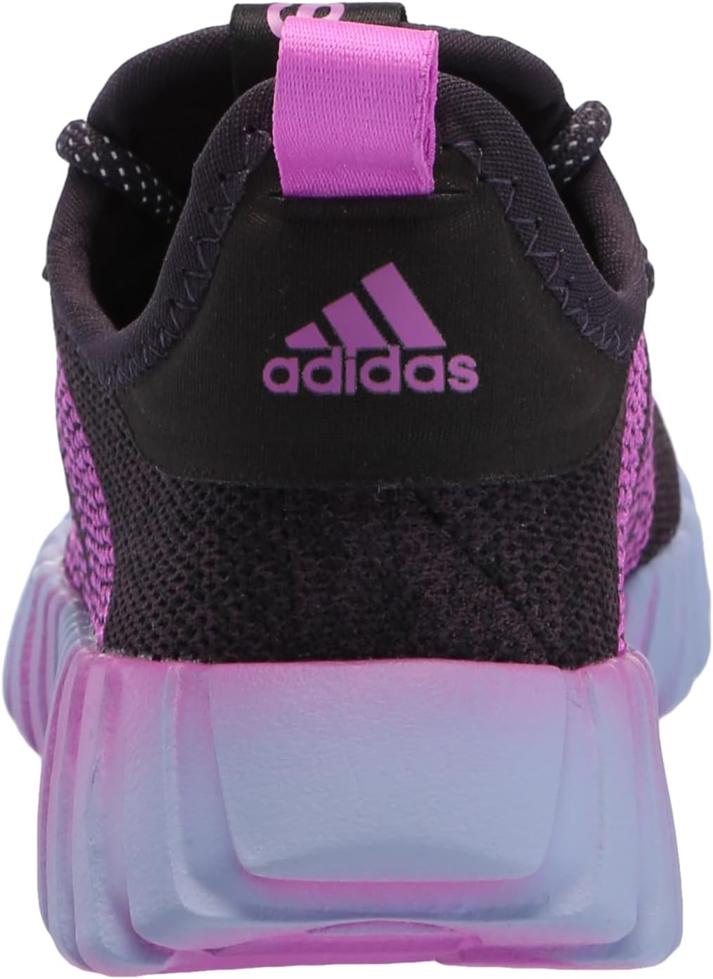 Детские кроссовки Adidas Kaptir Flow (унисекс), черный/фиолетовый/голубой — фото 3