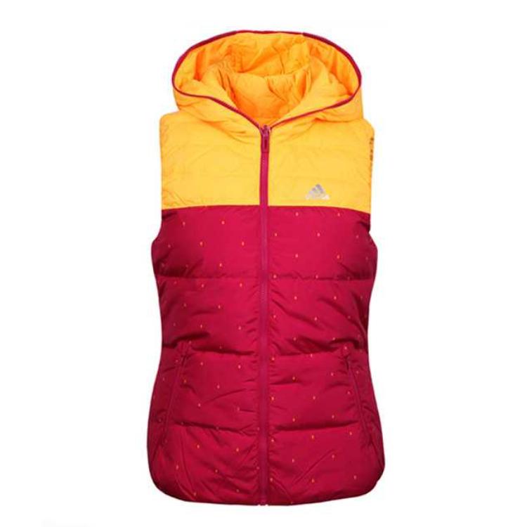 

Adidas Женский пуховик красный желтый, Red/Yellow