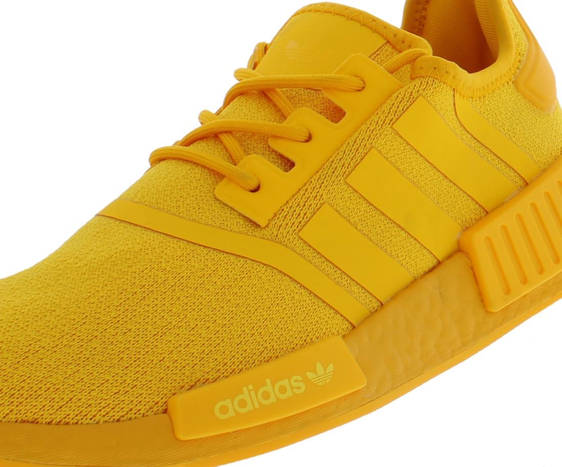 Кроссовки adidas NMDr1 для мужчин, черный/желтый/золотой — фото 2