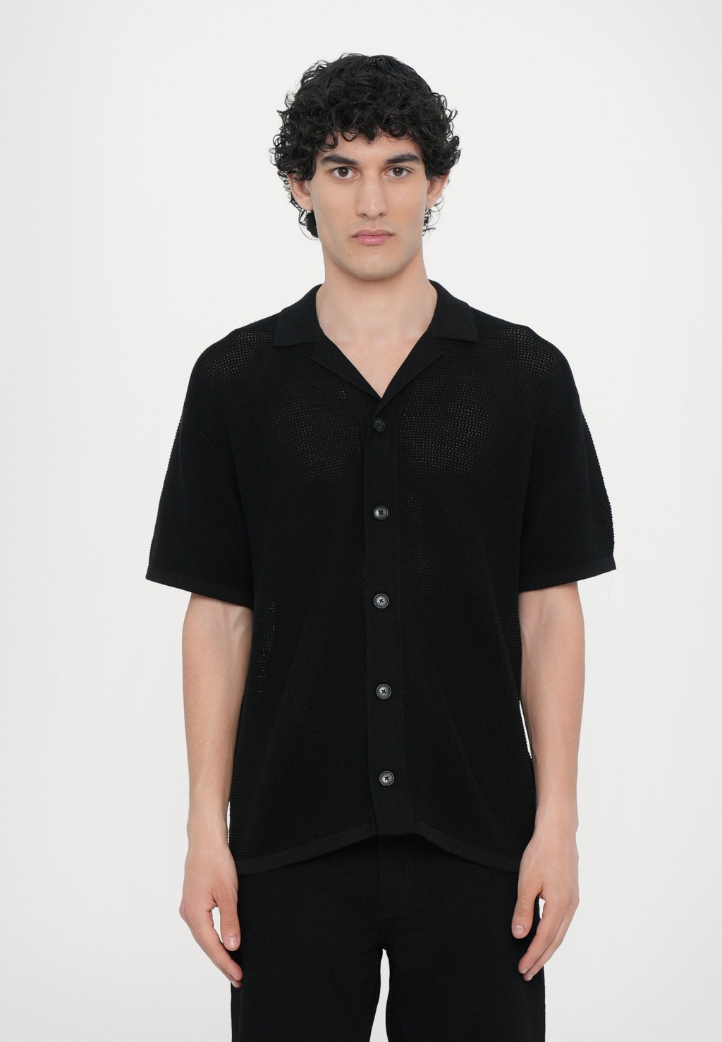 

Рубашка CAMP COLLAR SHIRT Michael Kors, черный
